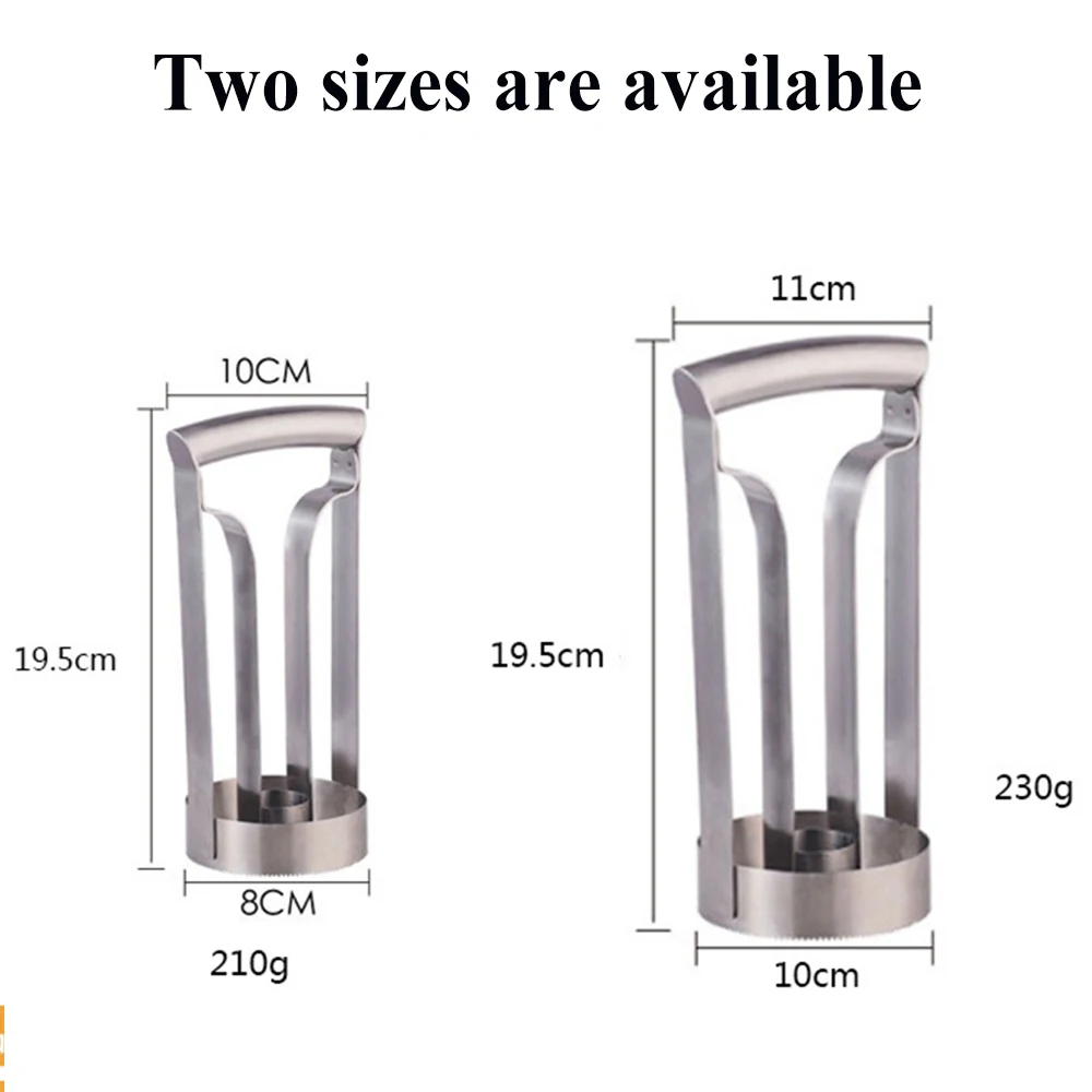 Stainless Steel Pineapple Corer Peeler Fruit Slicer Corer Remover Multi-function Kitchen Tool With Sharp Blade For Diced Fruit