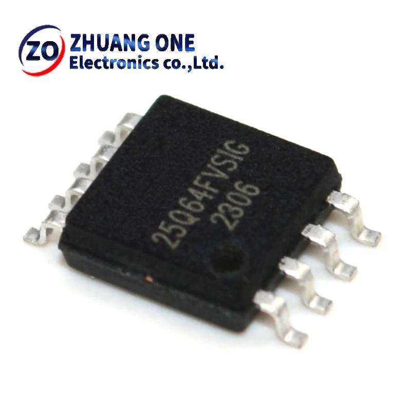 Jeu de Puces Sop-8, 100% Nouveau, 25Q64FVSIG, 25Q64FWSIG, 25Q64BVSIG, W25Q64FVSIG, W25Q64FWSIG, W25Q64BVSIG, 5-10 Pièces