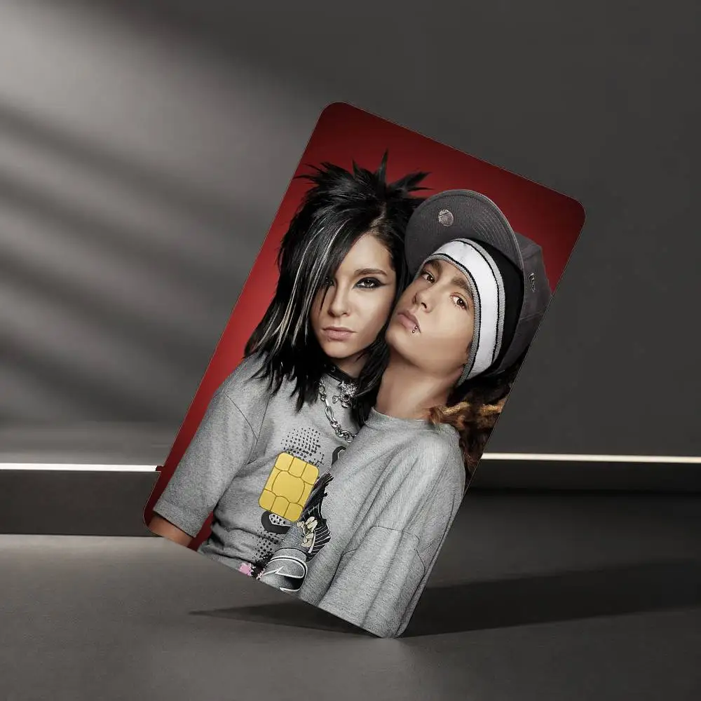 Bill Tom Kaulitz Tokio Hotel Sticker Film Tape Skin for Credit Card Debit Card Waterproof Stickers