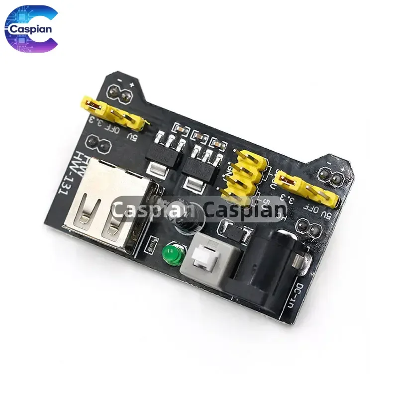 MB102 Breadboard Power Supply Module /MB102 white Breadboard Dedicated Power Module 2-way 3.3V 5V MB-102 Solderless Bread Board