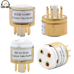 Vacuum Tube Socket Adapter Converter ECC40 to 12AX7 ECC82 to 6SN7 5Z3 to 5U4  EL34 to EL84 Vintage Audio Amplifier DIY Hand Made