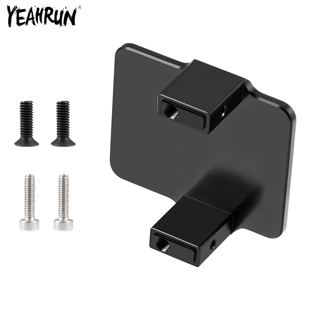 

YEAHRUN 1 Set Black Aluminum 7075 Servo Mount for 1/18 Granite Grom RC MONSTER TRUCK Car Upgrade Parts