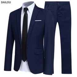 Ternos masculinos para casamento elegante conjunto de luxo moda clássico jaquetas completas colete calças blazers roupa 3 peças 2024 traje formal