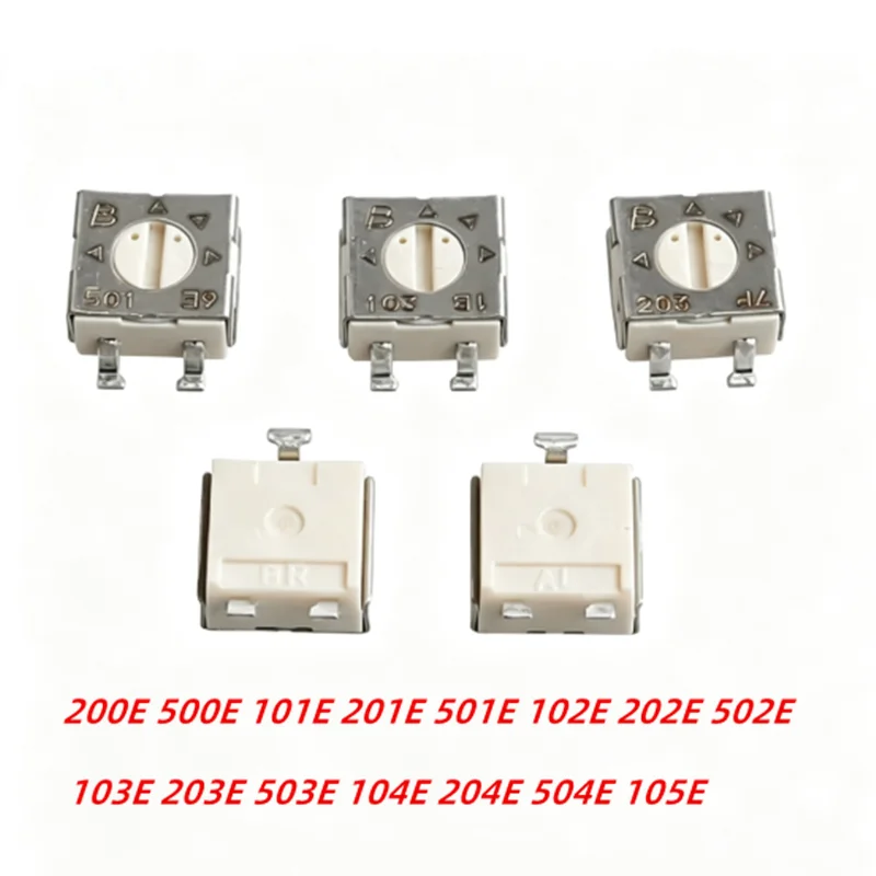 10PCS 3314G Precision adjustable resistor fine adjustment potentiometer 3314 20R 50R 100R 200R 500R 1K 2K 5K 10K 20K 50K 100K 1M