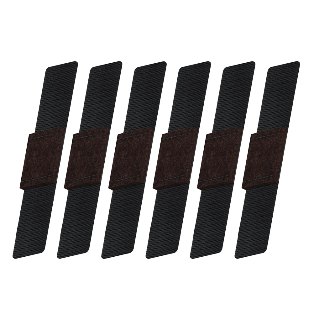 

6Pcs Stool Leg Caps Felt Material Snug Fit for Chairs Tables Extend Service Life Protect Floors Silent Smooth Glide