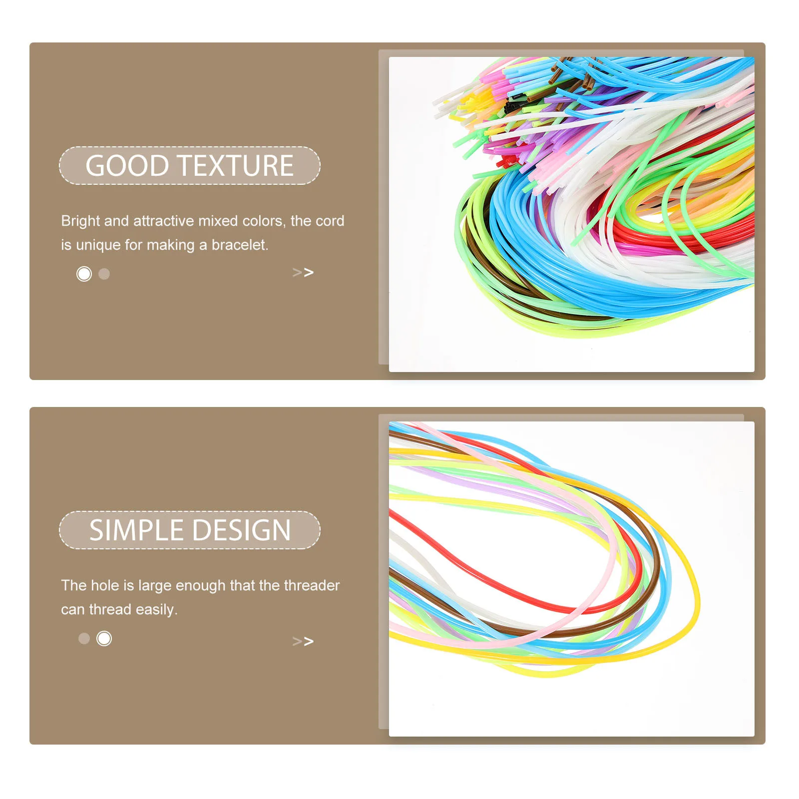 

200pcs Pvc Braided Rope 100Cm Long Mixed Color Craft Cord For Diy Bracelets Keyrings Jewelry Making Weaving String