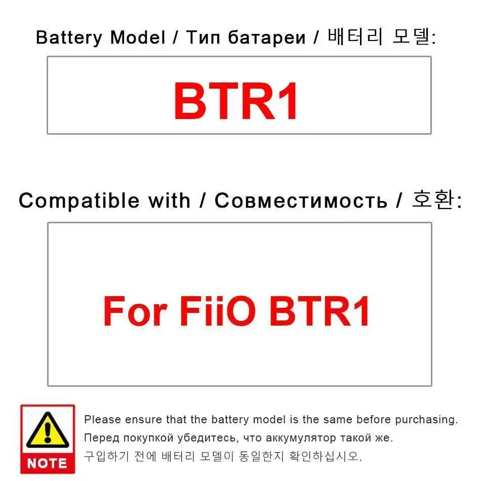 For Fiio BTR1 Earph…