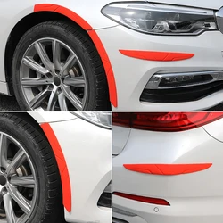 Bumper /Wheel Eyebrow Guard Strip Car Sticker Door Edge Guards Trim Molding Protection Strip Scratch Protector Car Crash Bar