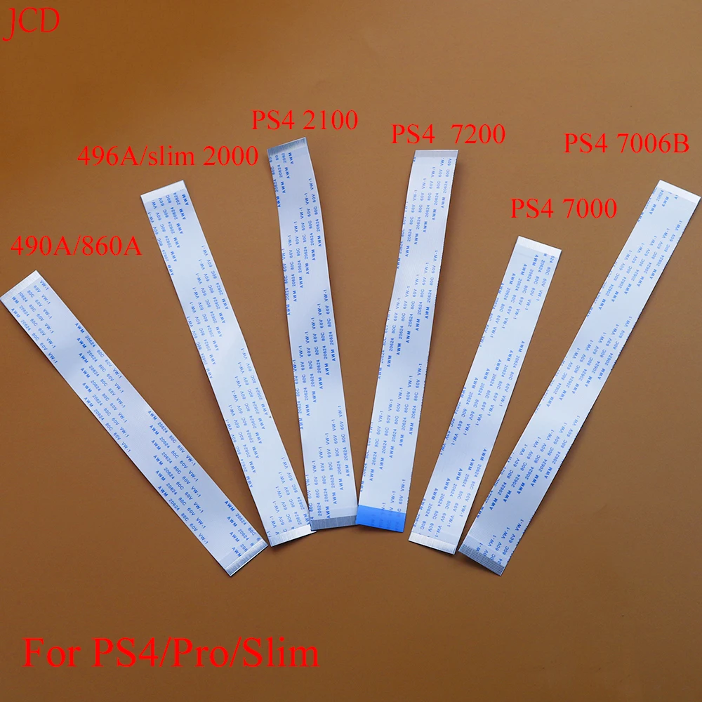 10Pcs For PS4 FPC/FFC Ribbon Flexible Flat Cable 0.5mm 40Pin For PlayStation 4 Pro Slim 2000 2100 7006B 490A 496A 860A Connect