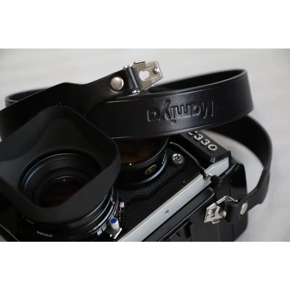 اليدوية جلد طبيعي حزام الكاميرا الكتف حبال حزام ل Mamiya M645 C220F C330 C330S 1000S واسعة حزام من الجلد النقي