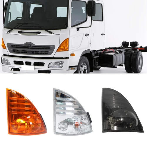 Para Hino 500 Ranger Truck Fc Fd Gd Fe Ft Fx Gt Gx Fl Gk 2001 2002-2007 luz de parachoques delantero luz intermitente de giro luz de esquina