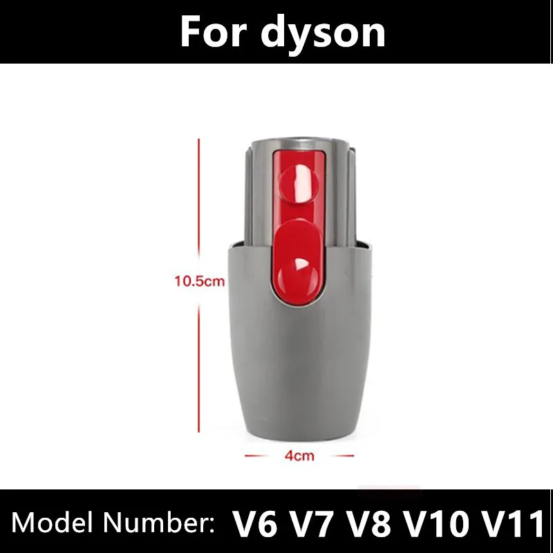 Per accessori per aspirapolvere Dyson v7 v8 v10 v11 testa di aspirazione della scanalatura dell\'adattatore della piegatura inferiore del letto