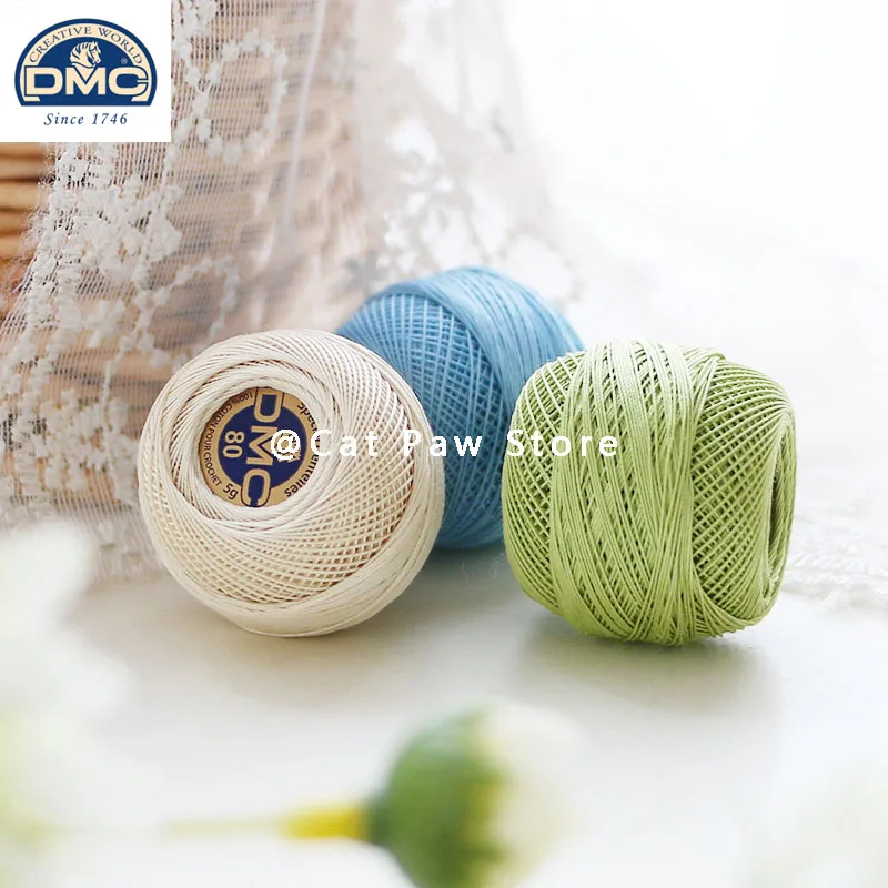 Original DMC Embroidery Yarn Floss Dmc Mouline Thread Dmc Cross Stitch Threads Crochet Silk Thread Knitting Line