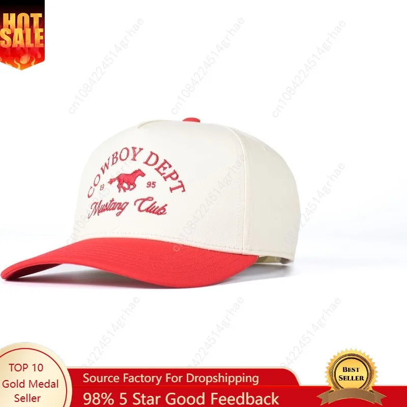 

Vintage Trucker Hat for Men & Women - Adjustable Snapback, 100% Cotton, Embroidered Country & Western Styles