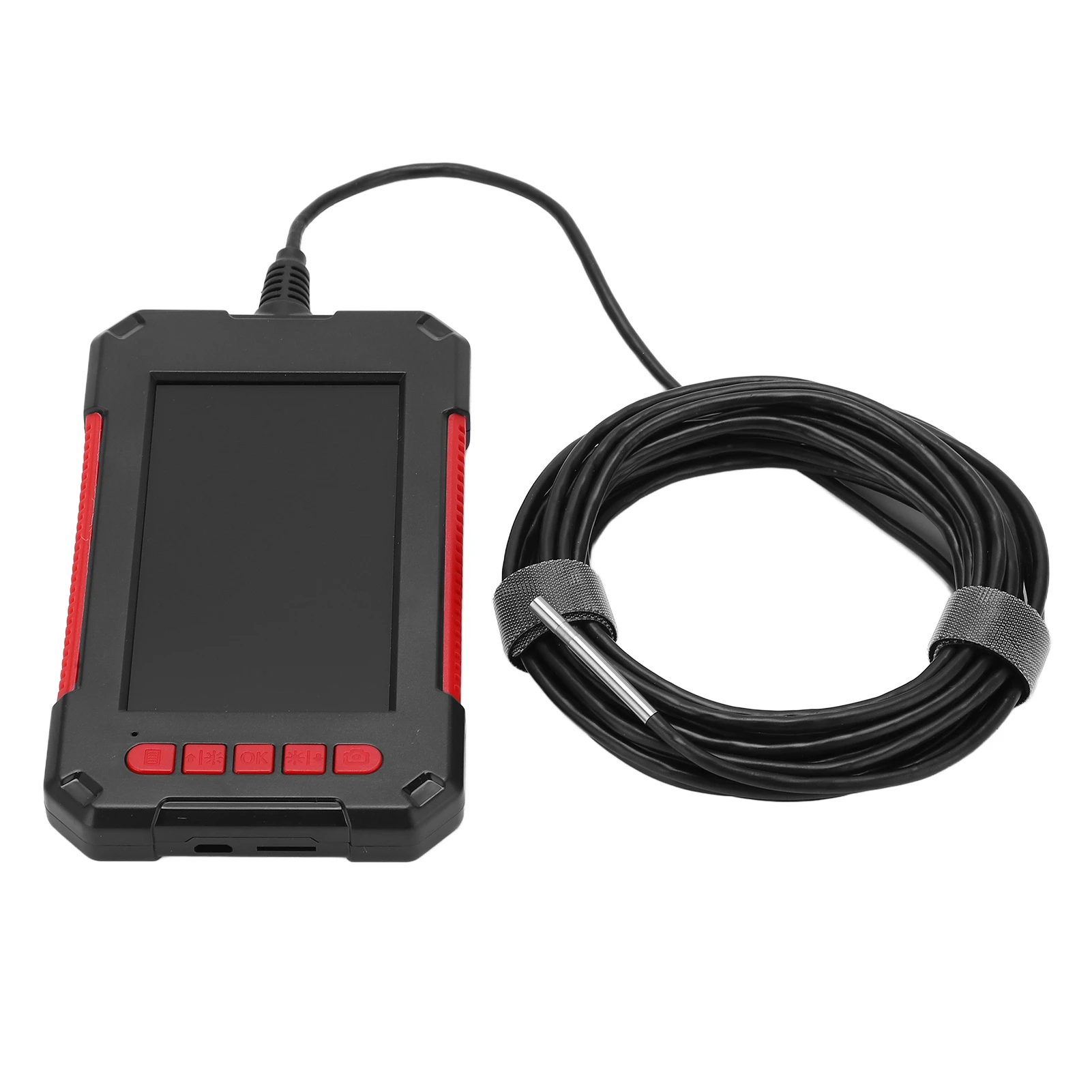 

P40 3,9 мм цифровой трубный эндоскоп ЖК-эндоскоп инструменты для проверки трубопровода 4,3 дюйма 1920x1080P ЖК-дисплей 6 регулируемых светодиодных фонарей