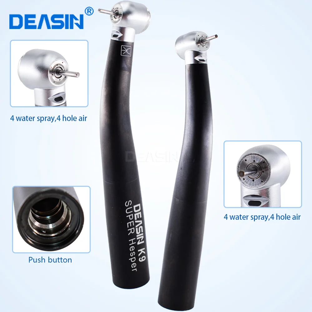 Dental Fiber Optic Handpiece Torque Head High speed Air Turbine Ceramic Bearing Dentist Tool Compatible with KaVo Connectors