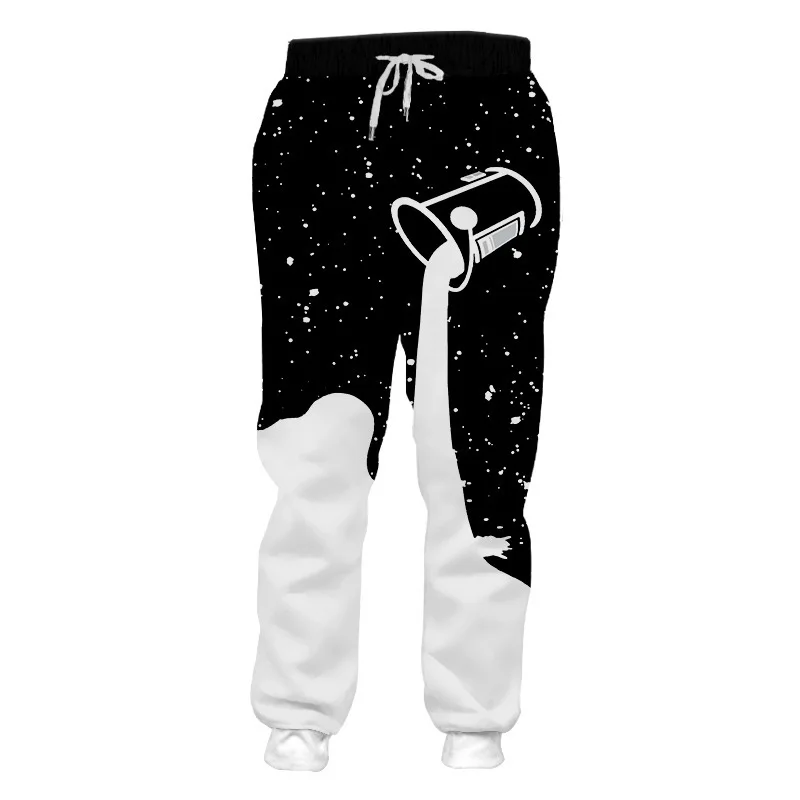 

New Milk Sky 3D Print Causal Clothing Fashion Men Women Tracksuits Crewneck Hip Hop Pants Plus Size S-7XL Joggers Men