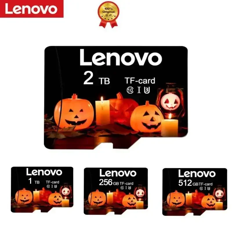 Lenovo Memory Card Mini 128GB Micro Card Class 10 256GB U3 4K Ultra High Speed SD TF Flash Card 512GB 1TB 2TB For Camera PC