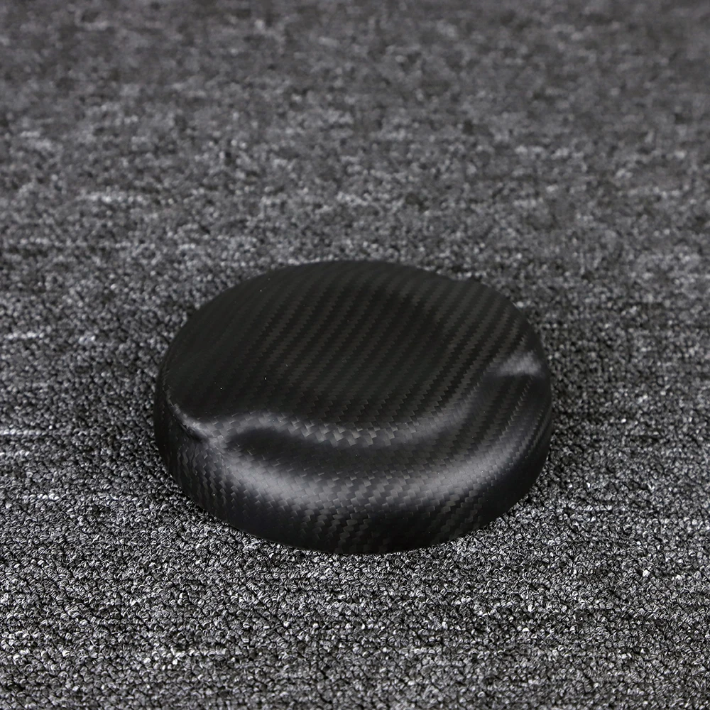 Real Carbon Fiber Material Genuine Premium Fuel Tank Cover Caps Modify Parts For Mini Cooper S JCW Model F55 F56 F57 Only