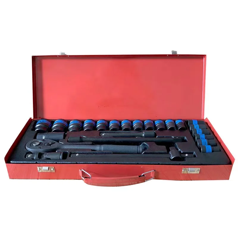 

24PCS Chrome Vanadium Steel Socket Wrench Set