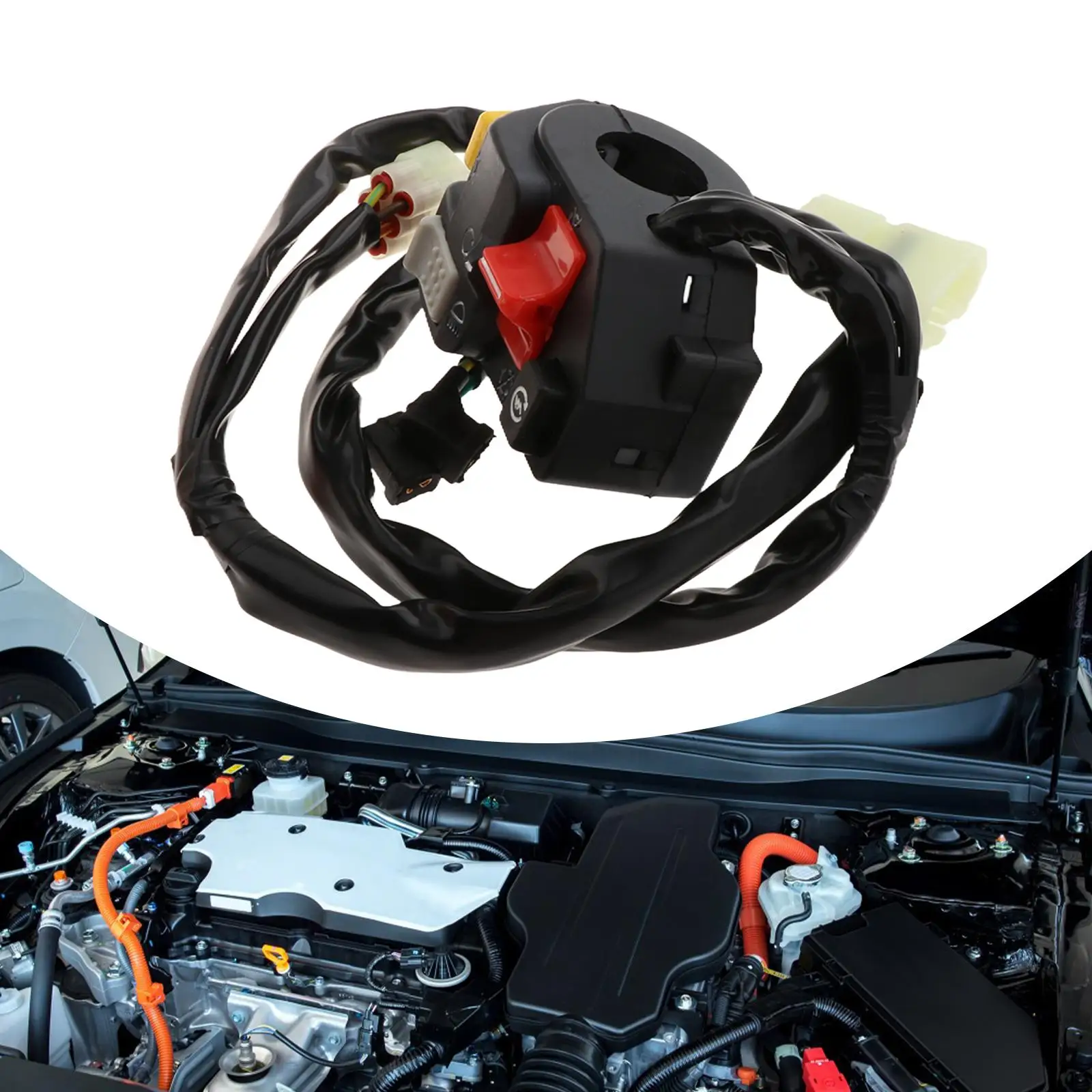 

Motorcycle Light Start Kill Switch Durable Plastic Combination Switch for Honda TRX400EX 400EX 1999-2004