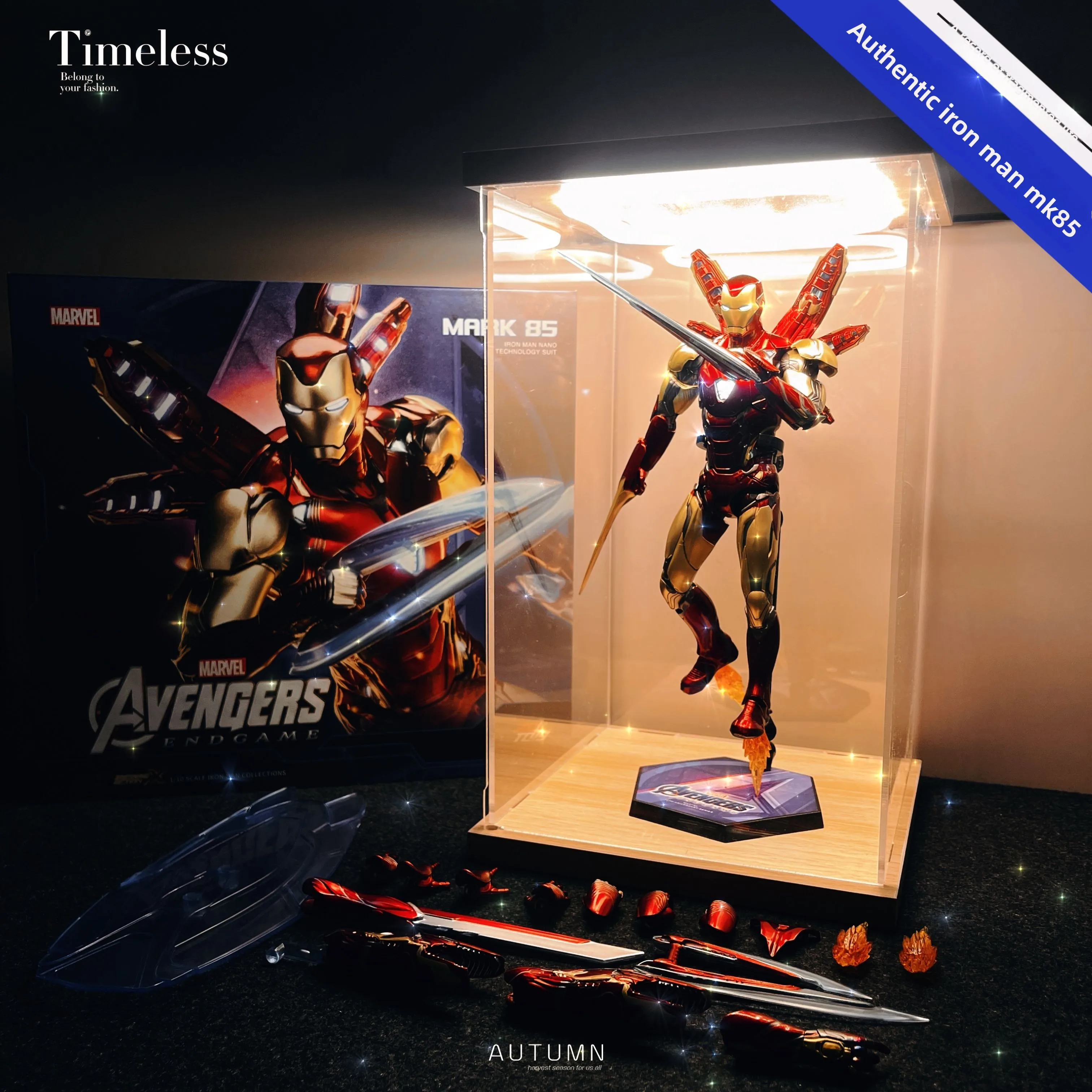 

Металлическая фигурка Железного человека MK50 в масштабе 1/10, модель брони Hulkbuster для сборки, коллекционная игрушка, подарок на день рождения для детей