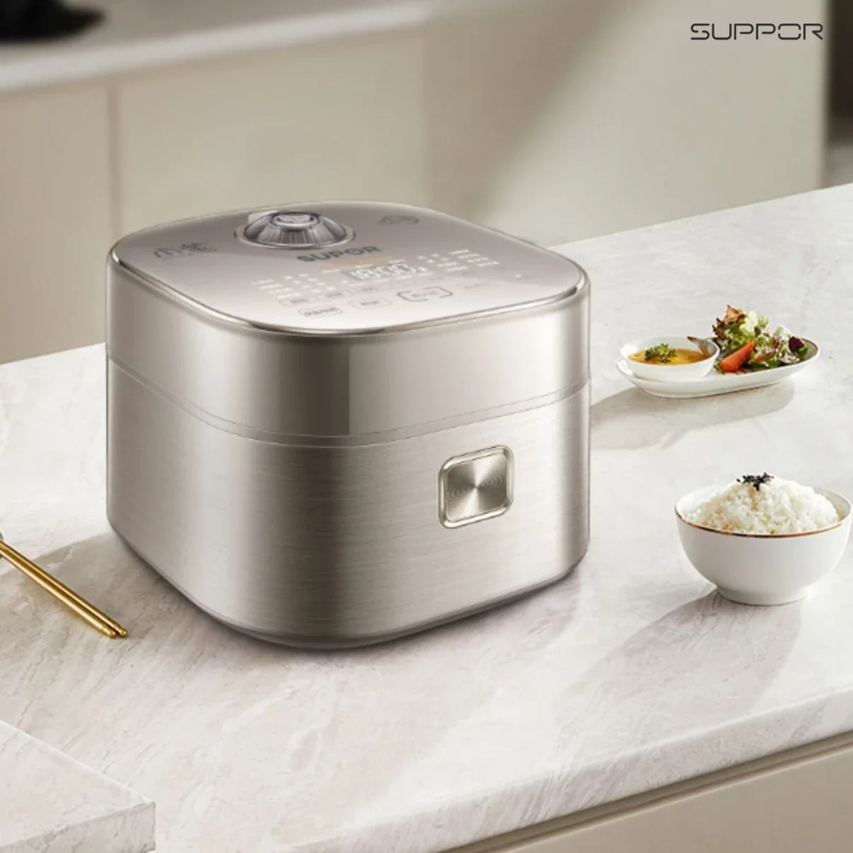 Supor far infrared pot rice cooker home 4 liter large capacity smart rice cooker 220V