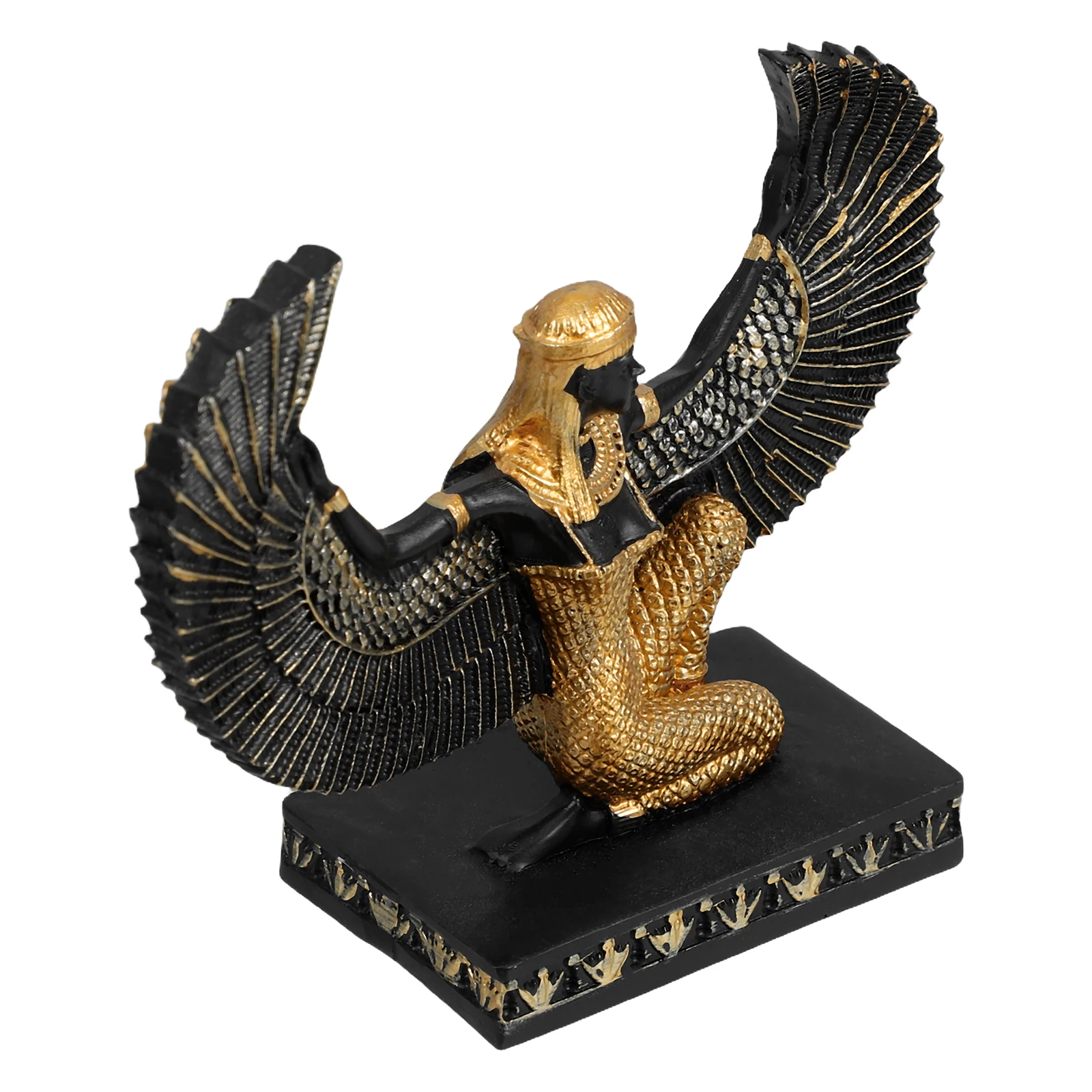 

1pc Statue Resin Desktop Ornament Home Decor Living Room Bedroom Vintage Craft Decorative