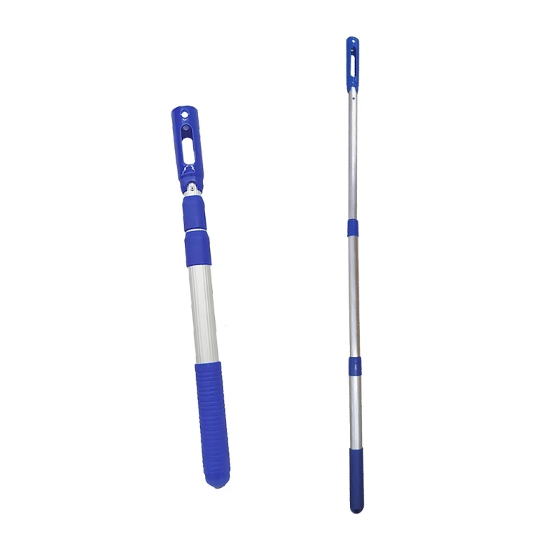 High Strength Aluminum Pool Cleaner Handle Rod 3 Section Adjustable for Skimmer