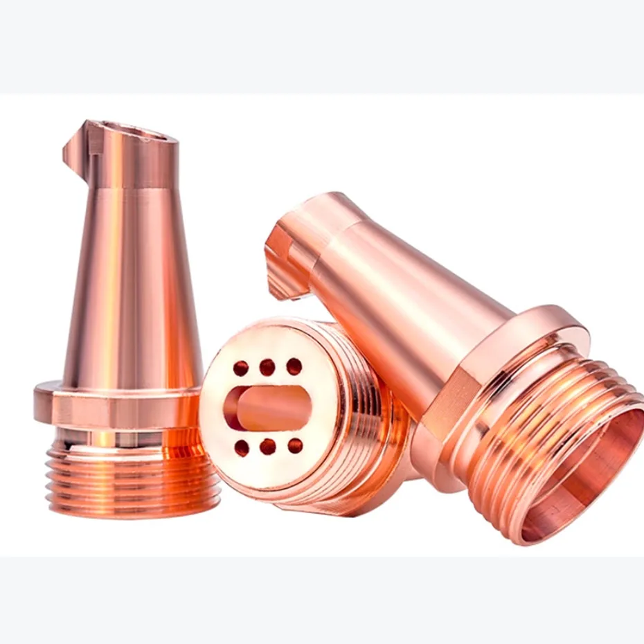 

Handheld laser welding nozzle super strong anti splash wire feeding welding machine accessories gun nozzle copper nozzle