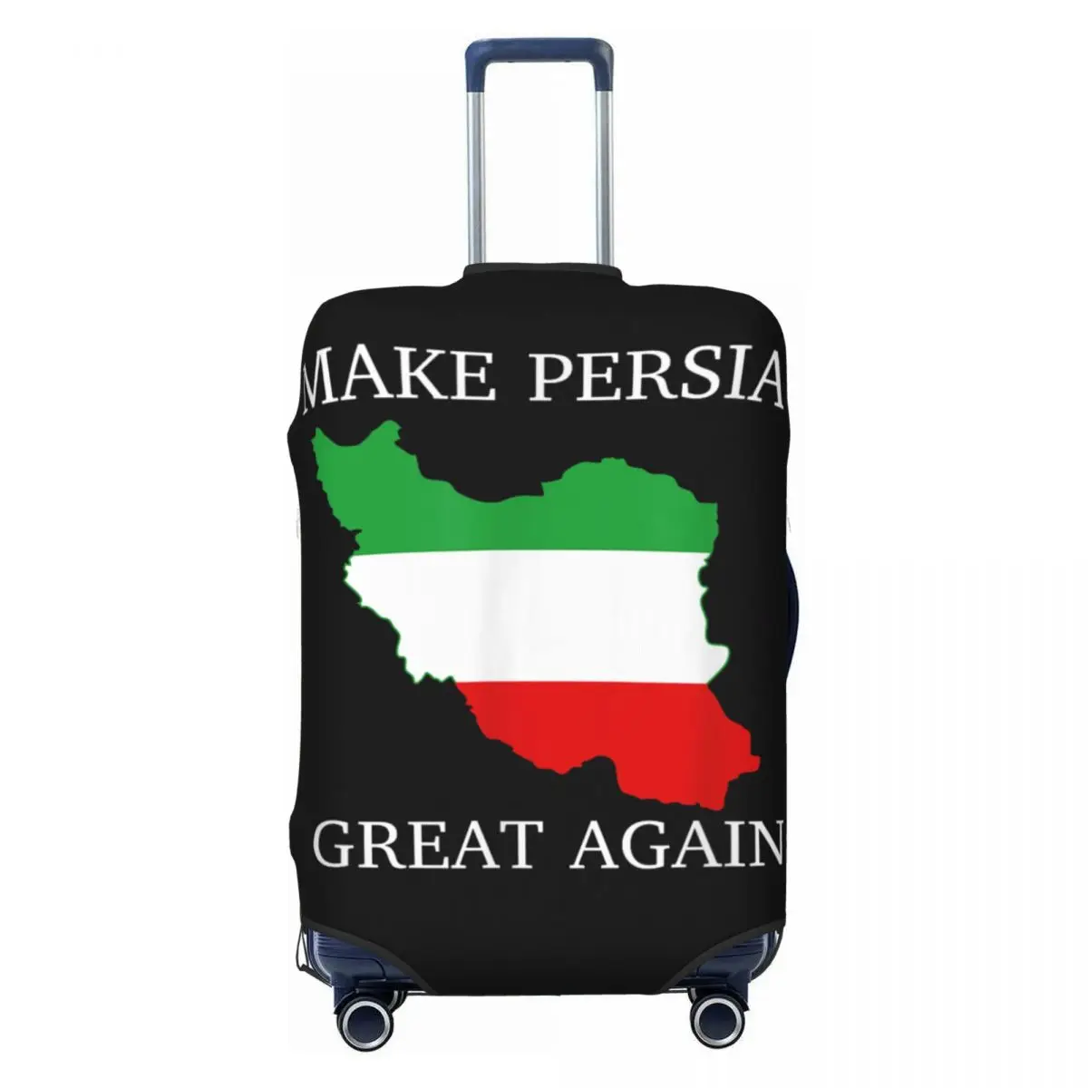 

Make Persia Great Again For The Iranian People Iran Suitcase Cover Travel Vacation Fun Luggage Supplies Protector