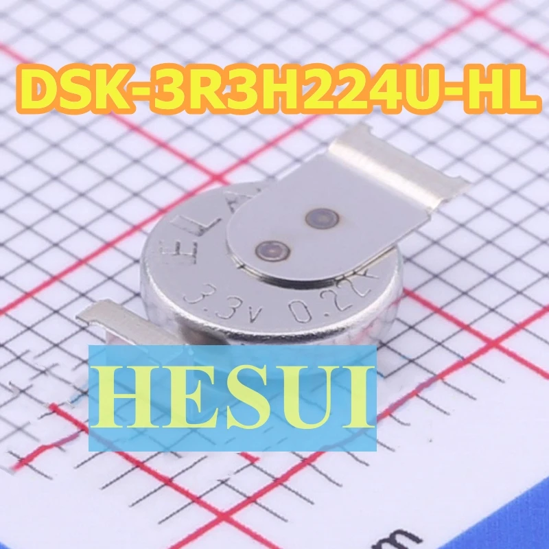 1/10pcs DSK-3R3H224U-HL 3R3H224U 0.22F -20%~+80% 3.3V original