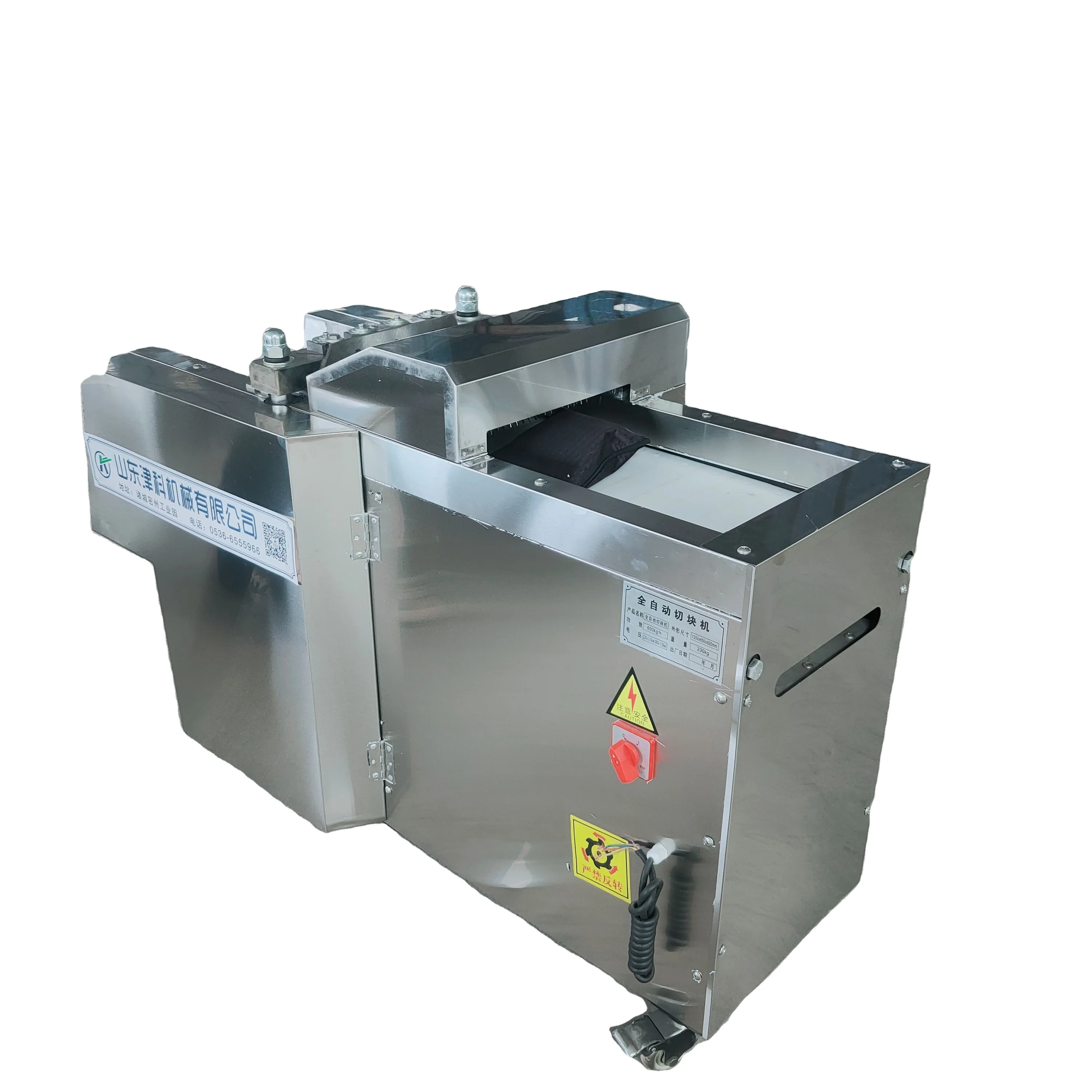 

meat cube cutting machine frozen meat squares chopper diced meat cutting machine