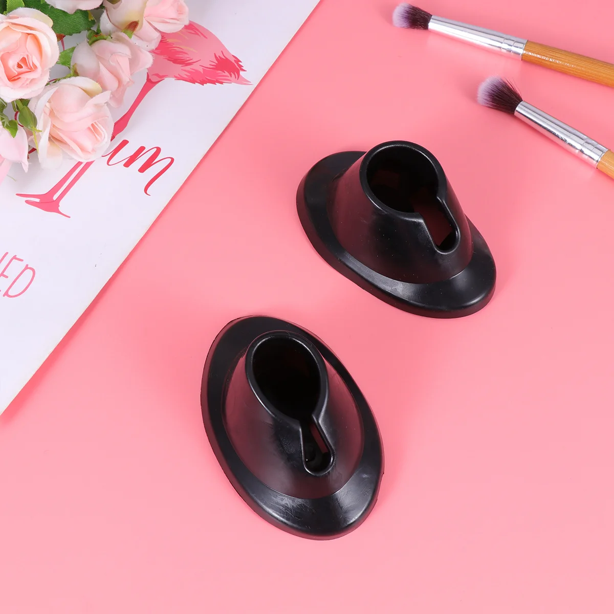 Base per bottiglia di smalto da 8 pezzi Fornitura per manicure resistente per uso a lungo termine Supporto leggero compatto per smalto gel per unghie