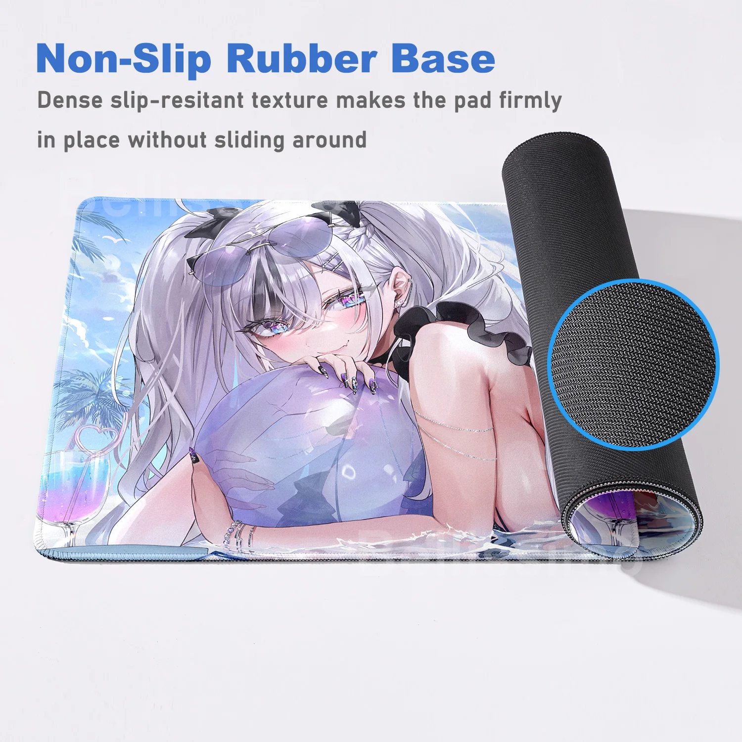 HD Azur Lane Mousepad Keyboard Pad Hindenburg Belfast Xxl Hentai Mouse Pad Extended Desk Mat E-Sports Mats Large Gaming Playmat