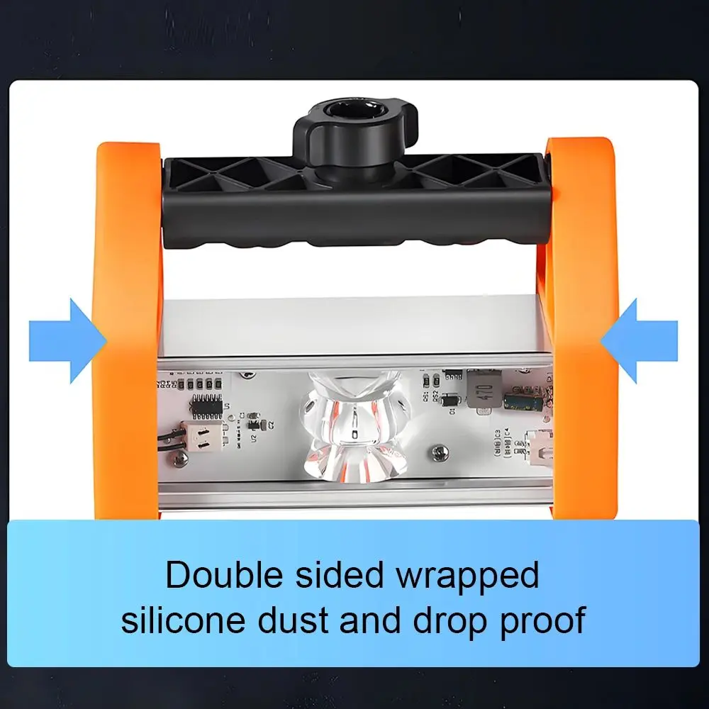 CXLED LED polishing spotlight, putty, wall polishing effect, construction acceptance, corner light