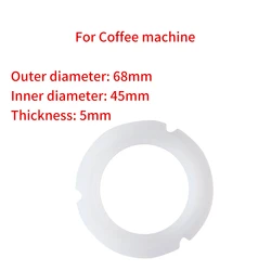 Nova máquina de café vedação tomada anel de vedação de borracha anel de substituição de saída de água selo 68mm 45mm 5mm