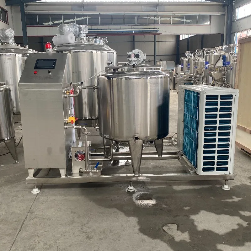 Industrial Pasteurizer Machine Stainless Steel Tank Dairy Farm Juice Yogurt Sterilizer Processing Equipment Customized