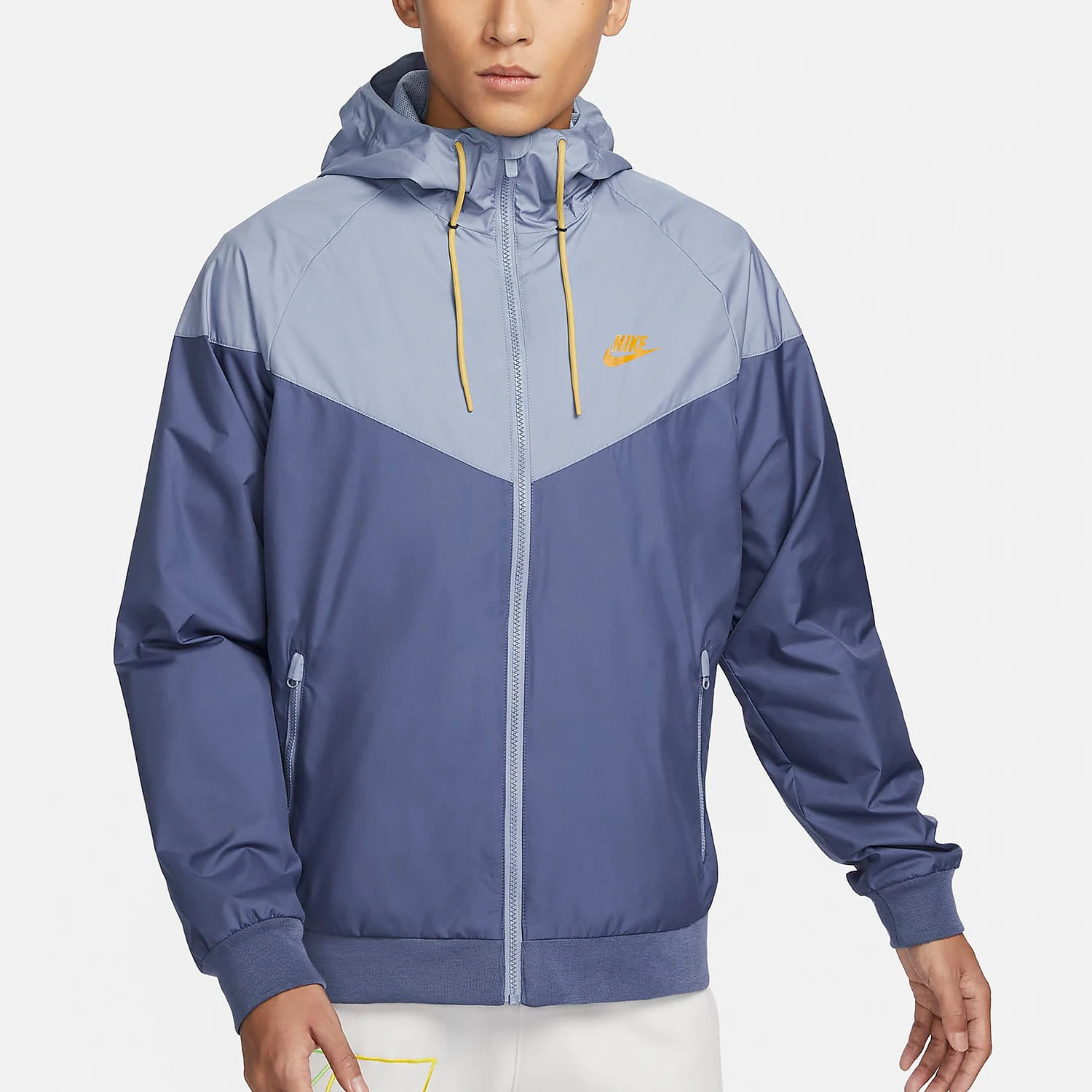 

Nike genuine seasonal new men's loose woven hooded sports jacket 727325-492