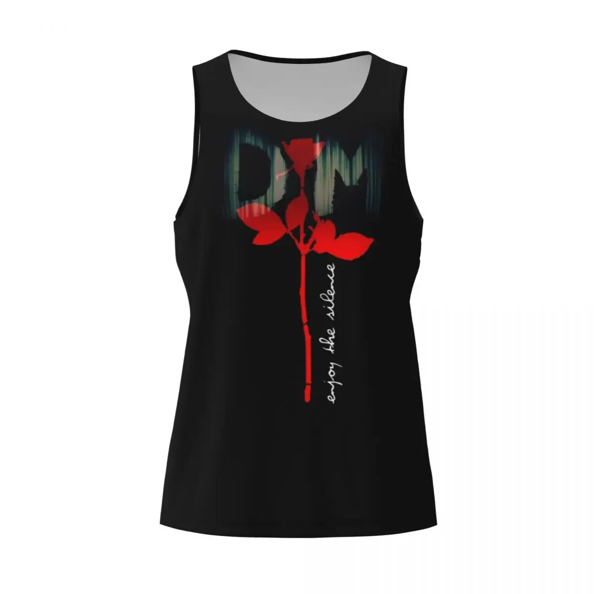 Quick Dry Electronic Rock Depeche Cool Mode Gym Tank Muscle Sleeveless Shirt Bodybuilding Breathable Vest