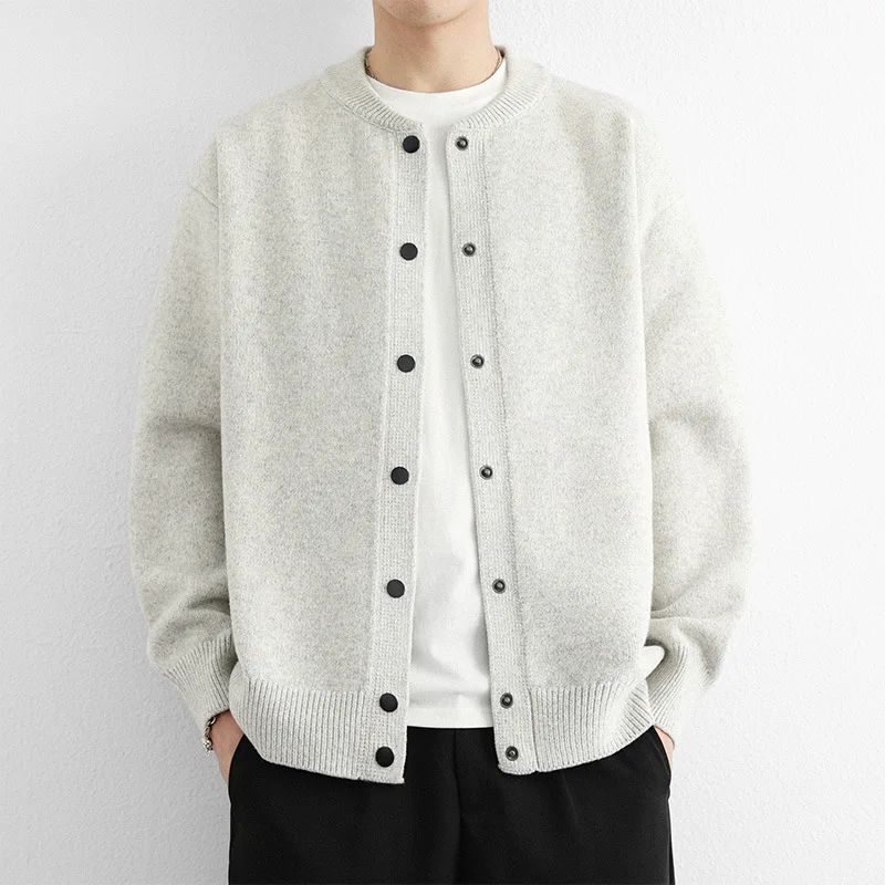 Image 7: Pull cardigan pour homme, vêtements pour homme, pull décontracté