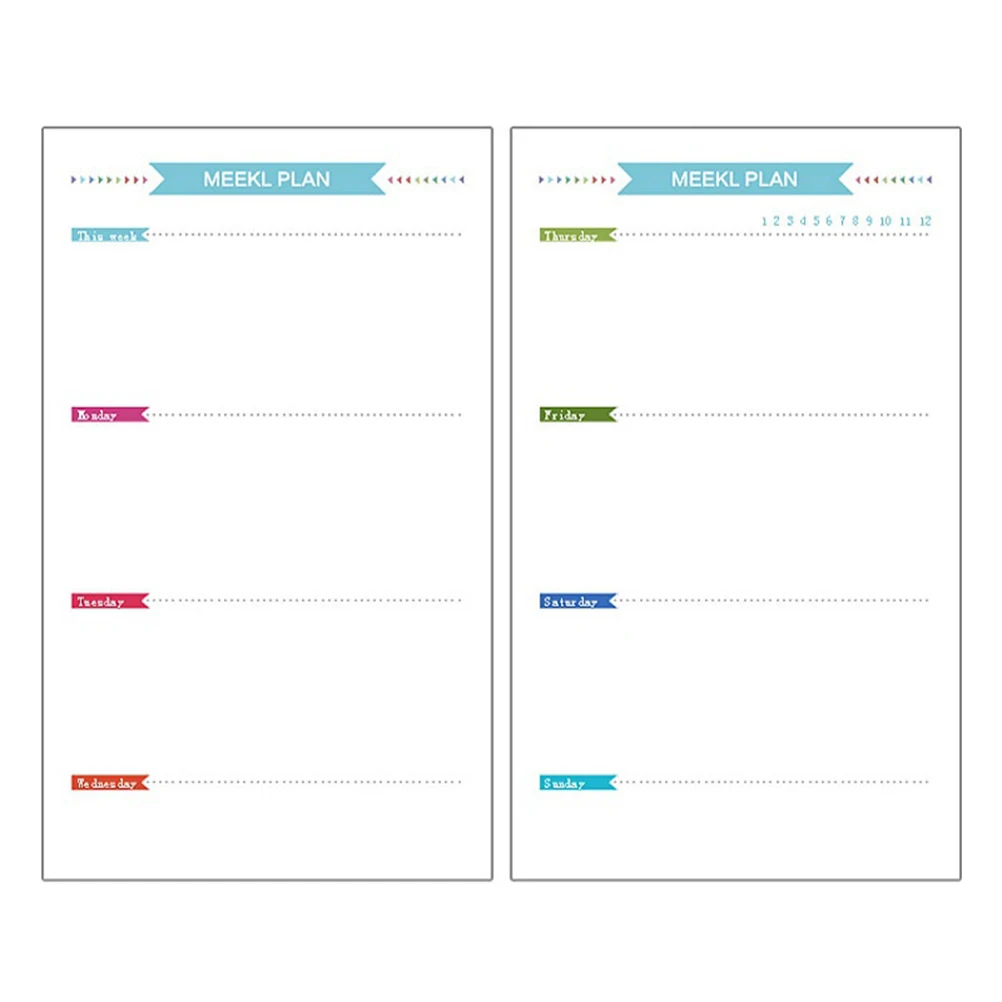 

40 Sheets A6 Paper Refills Lined Notebook Binder Refill Papers 17x9 7cm Smooth Surface Writing Drawing Travel Office Use