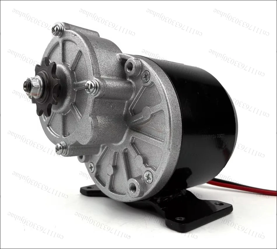 24V  700W Electric Brush Geared DC Motor Dual Drive 350W Unitemotor MY1016Z3 Engine For Electrical Cart Trolley Bike