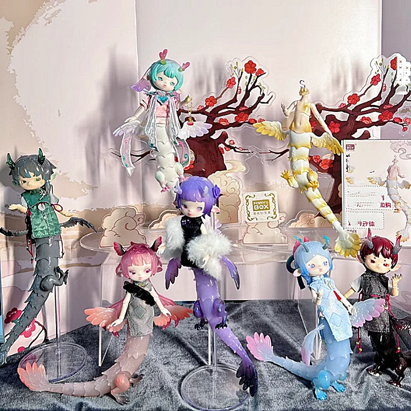

Penny'S Box Dream Of Encountering Dragons Series слепая коробка Bjd мобильная кукла фигурка изысканная милая игрушка украшение модель игрушка в подарок