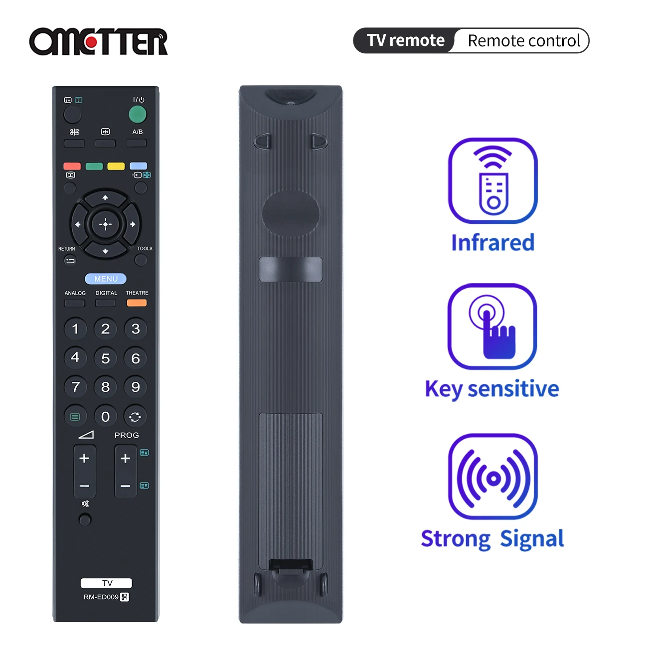 Для Sony Bravia TV Smart LCD LED HD Remote Control RM-ED009 RMED009