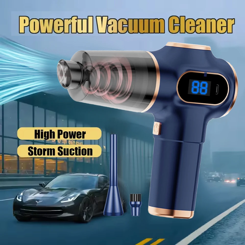 

9980000PA Car Vacuum Cleaner Strong Suction Cordless Wireless Cleaner Portable HandHeld Vacuum Cleaner Cleaning Machine