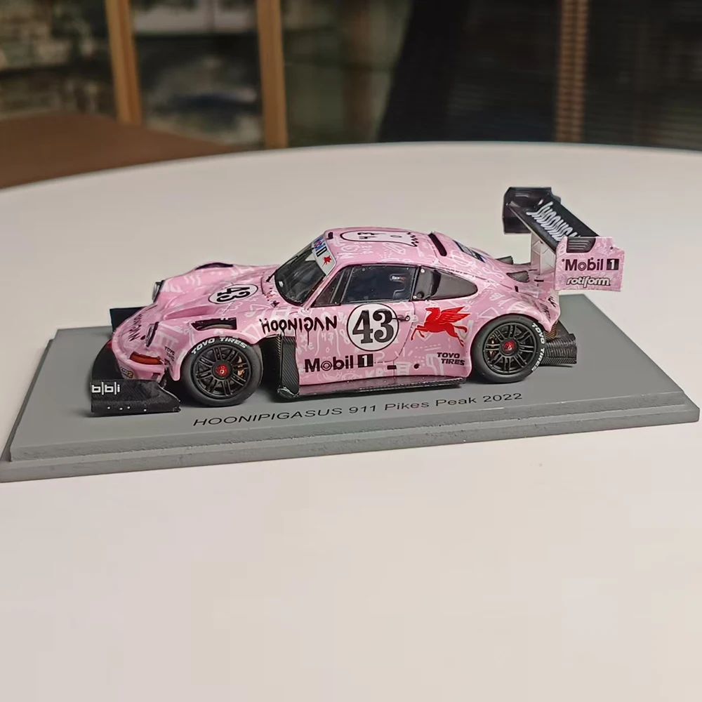 

Hi-story Brand 1/43 Model Car Spark Hoonipigasus 911 Supercar Model Resin High Simulation Vehicle Toys For Collection Gift