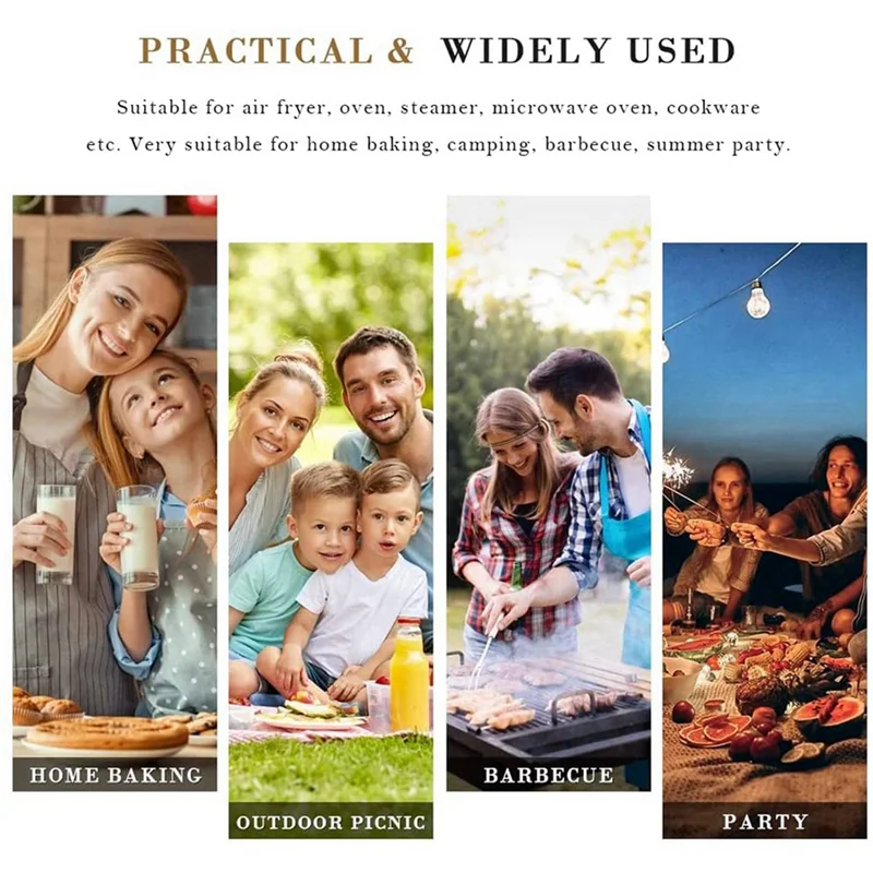 200 шт. бумажный вкладыш для фритюрницы, антипригарные одноразовые вкладыши для фритюрницы, квадратная бумага, пергаментная бумага для ПРОДАЖИ выпечки