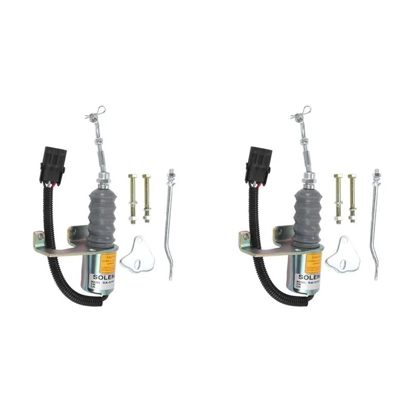 

Superior-2 набора электромагнитных клапанов 12 В, стопорный соленоид дизельного двигателя 1751ES SA-3742-12 для инженерных транспортных средств