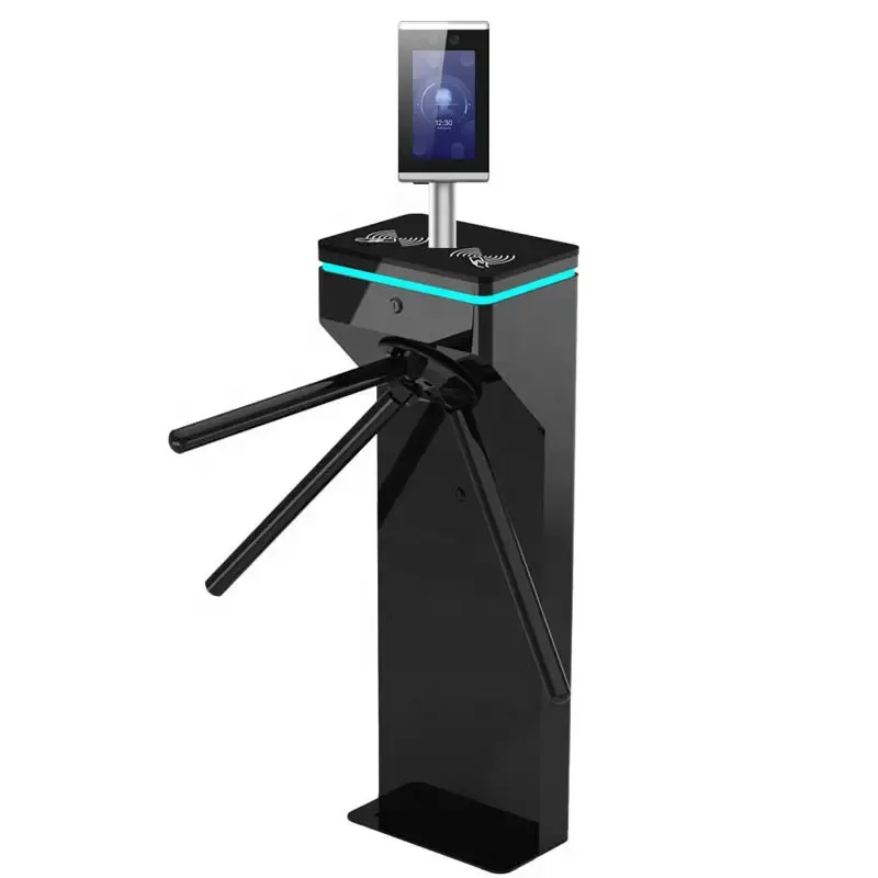 

Manufacture Weather Resistance Outdoor Installation Face Recognize Control Bi-direction Top Acrylic Tripod Turnstile